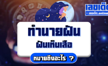 ฝันเห็นเสือ